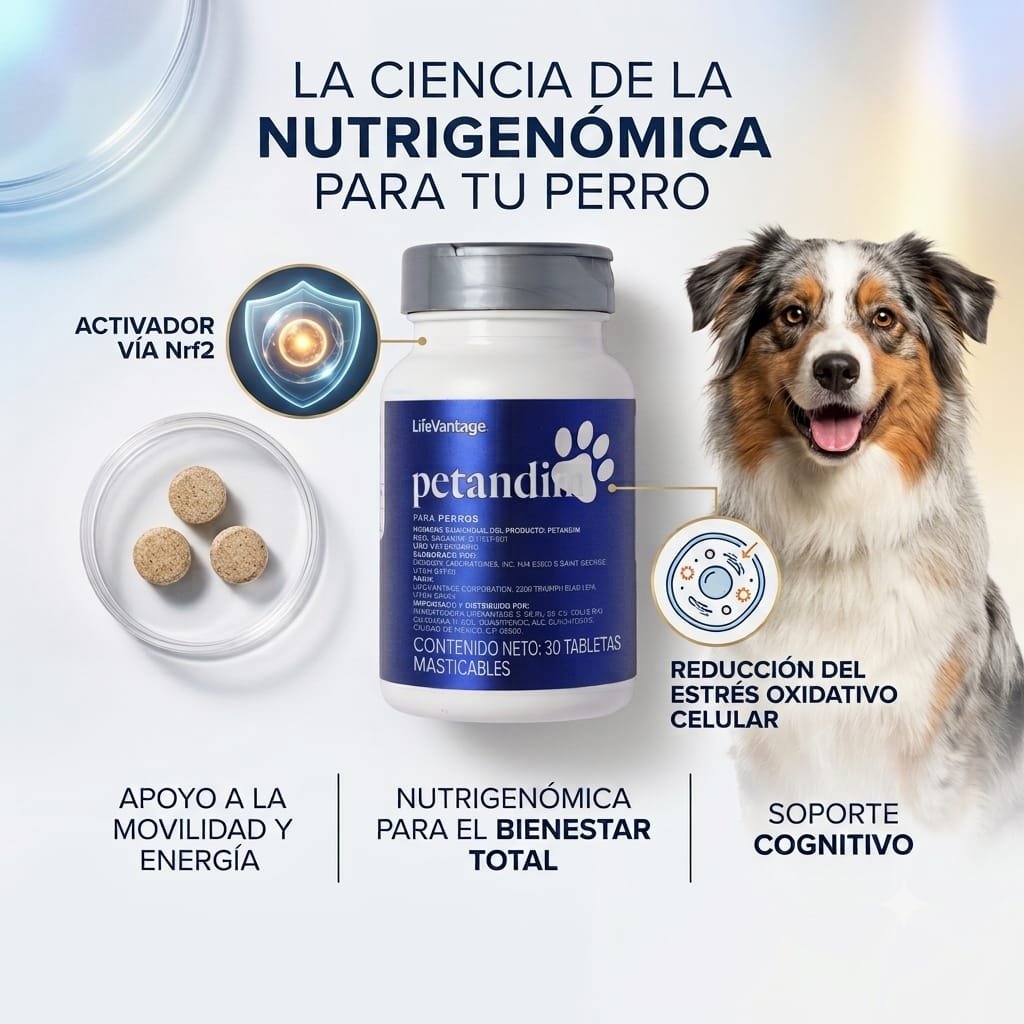 La ciencia de la nutrigenómica Petandim para tu perro