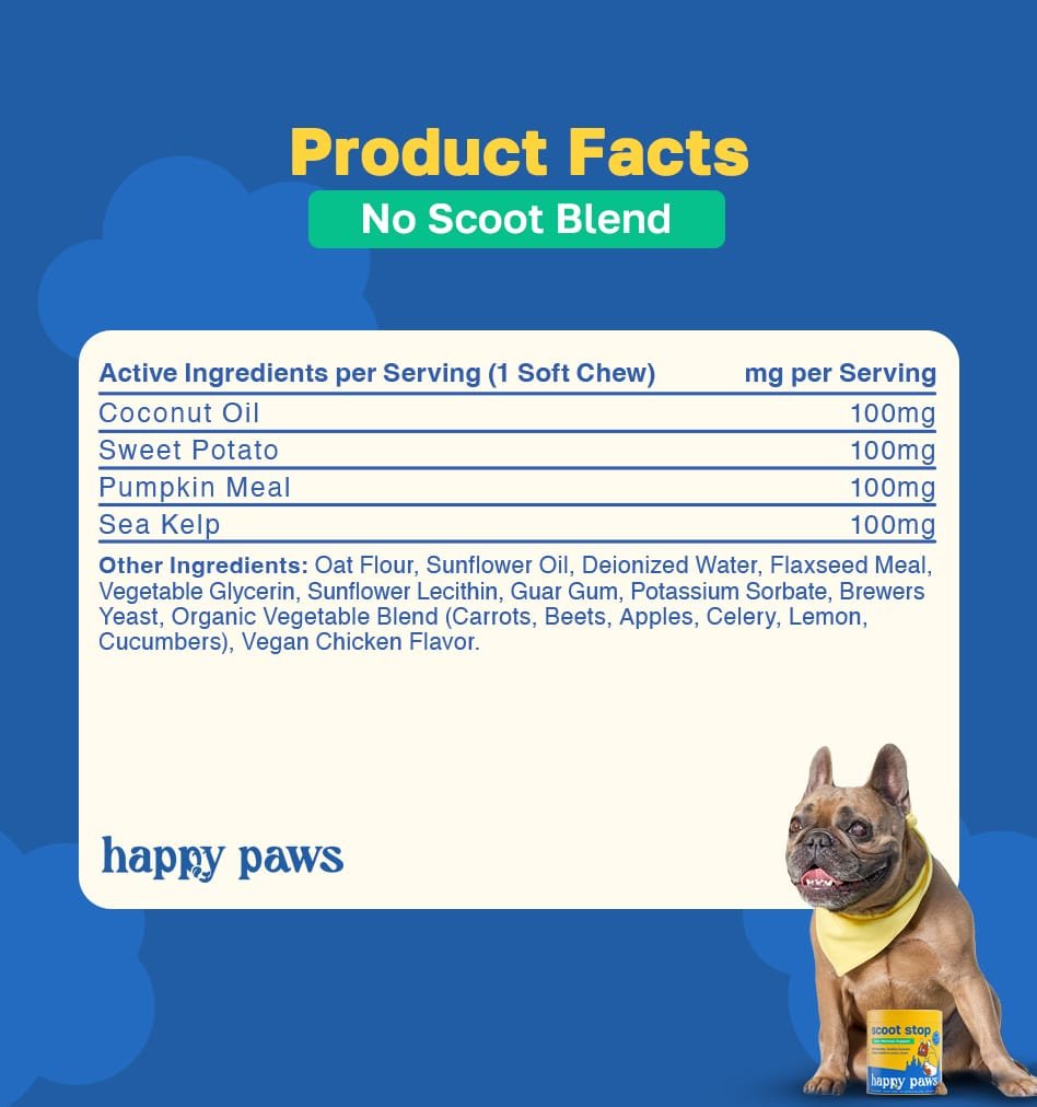 Ficha técnica (Product Facts) Happy Paws Scoot Stop