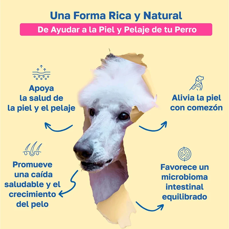 Beneficios de Happy Paws Skin & Coat